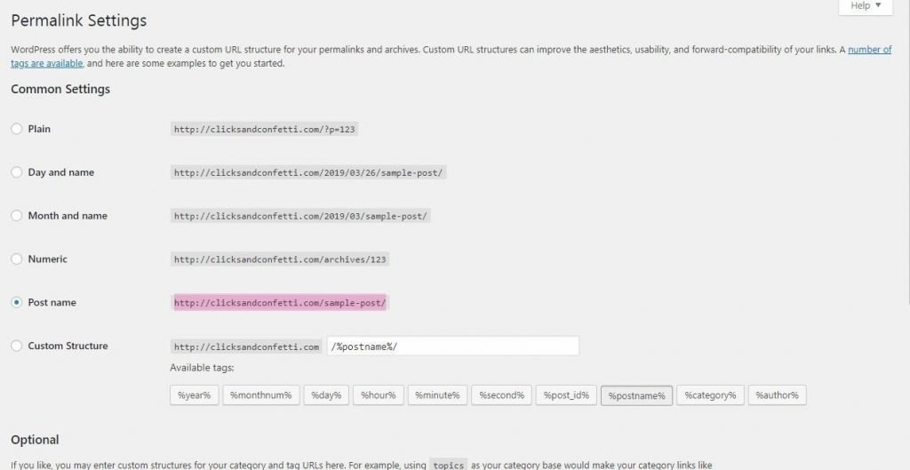 Permalink Example - Blogging Terms You Should Know