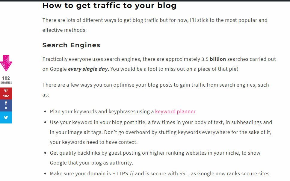 Social Share - Blogging Terms