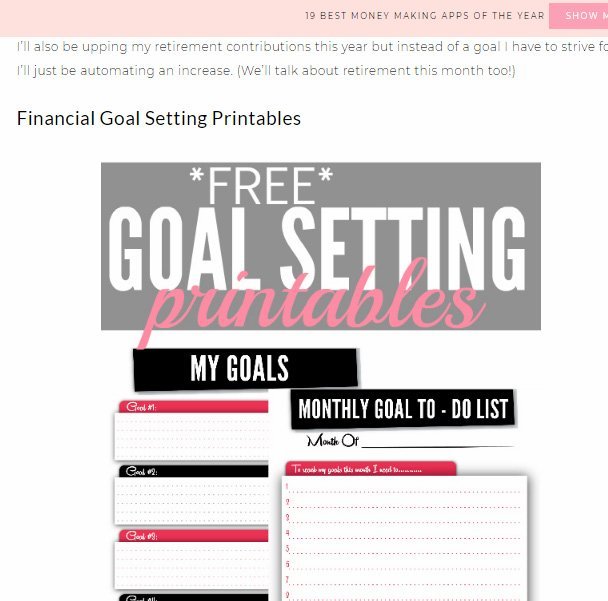Budget blogger email incentive