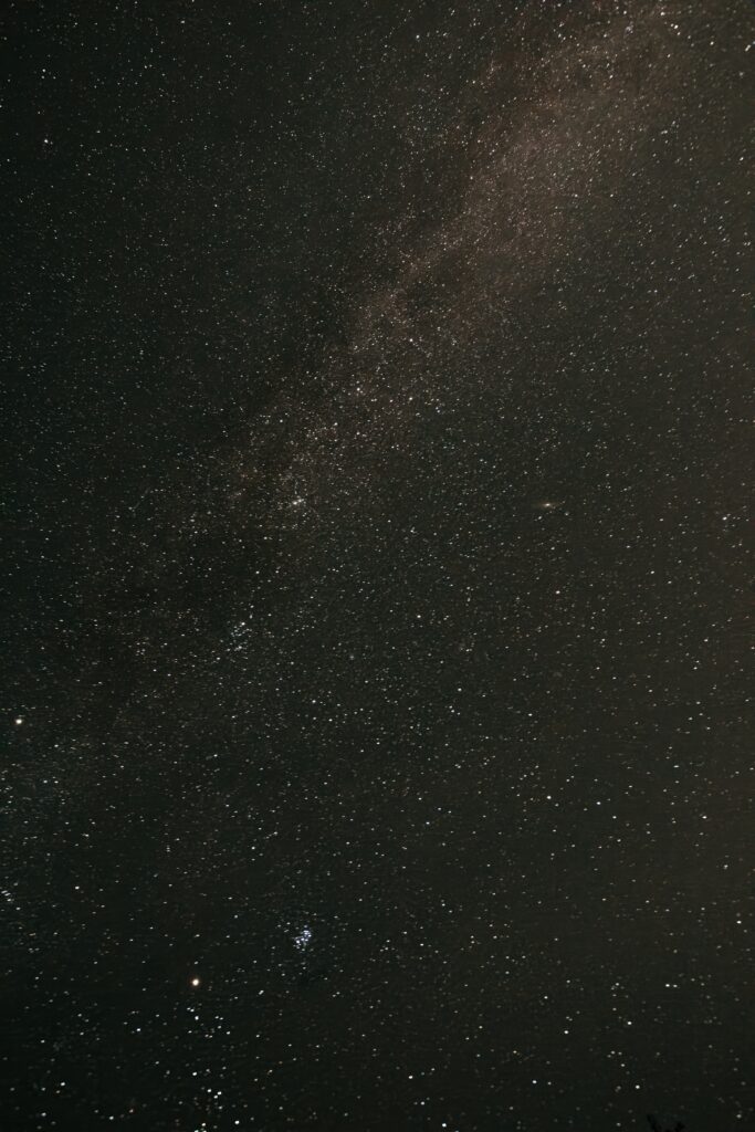 Night photography example