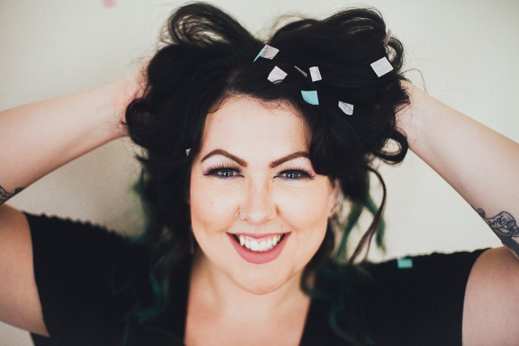 Confetti Headshot - Instagram Photo Ideas