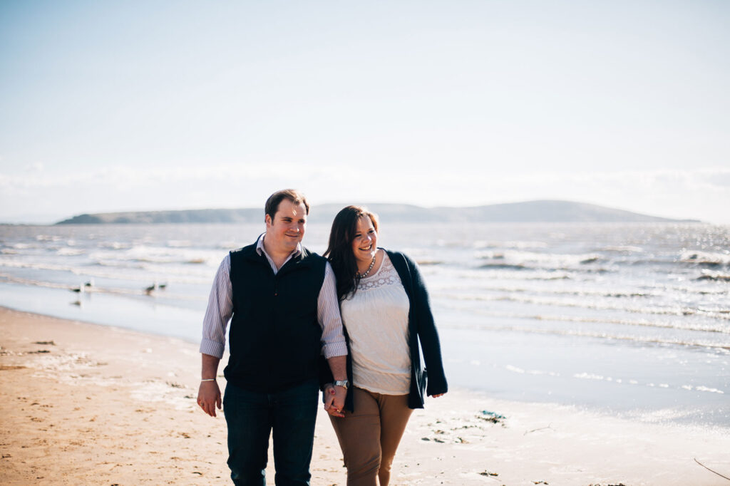Walking prompt for couple photoshoot