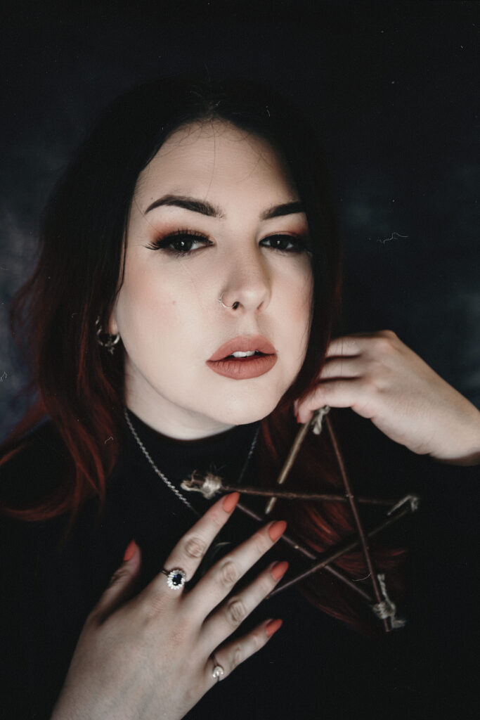 self portrait halloween photography ideas