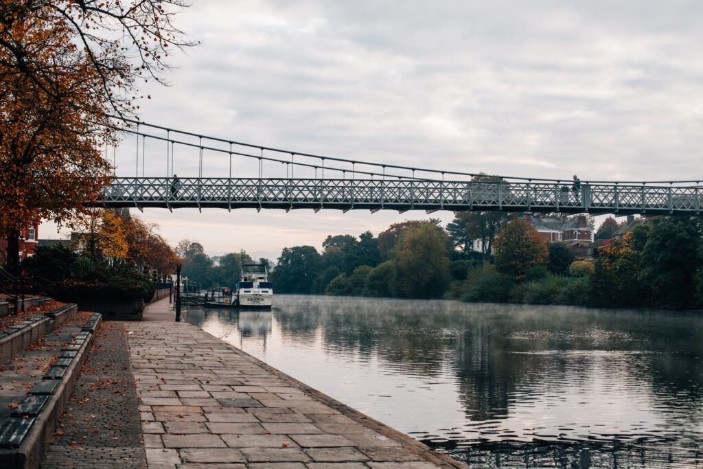 Chester photography, River Dee & Grosvenor Park