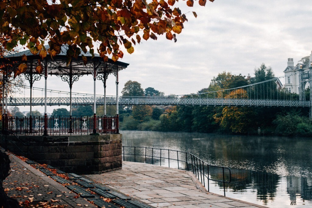 Chester photography, River Dee & Grosvenor Park