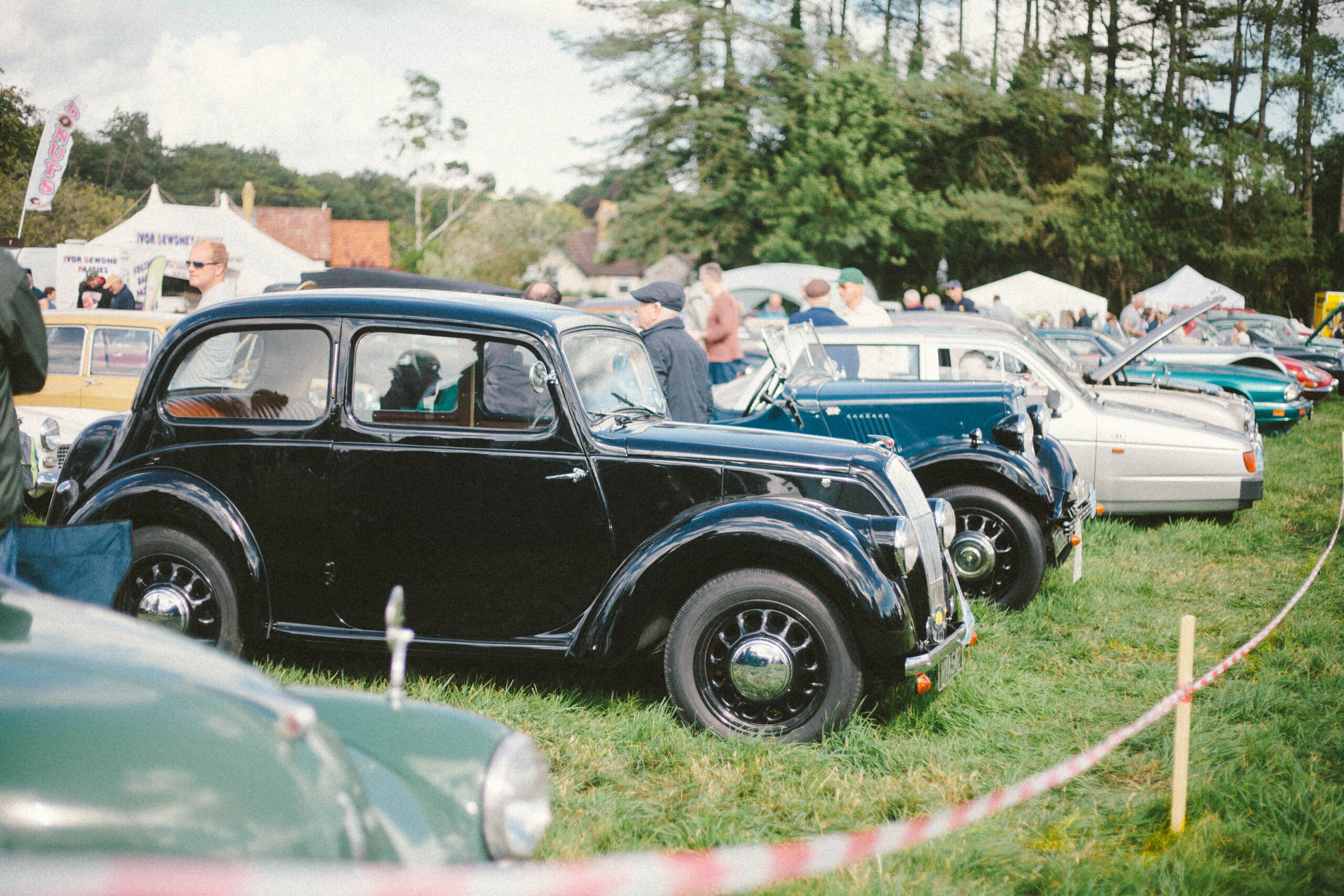 Classic cars at the Mid Somerset Show