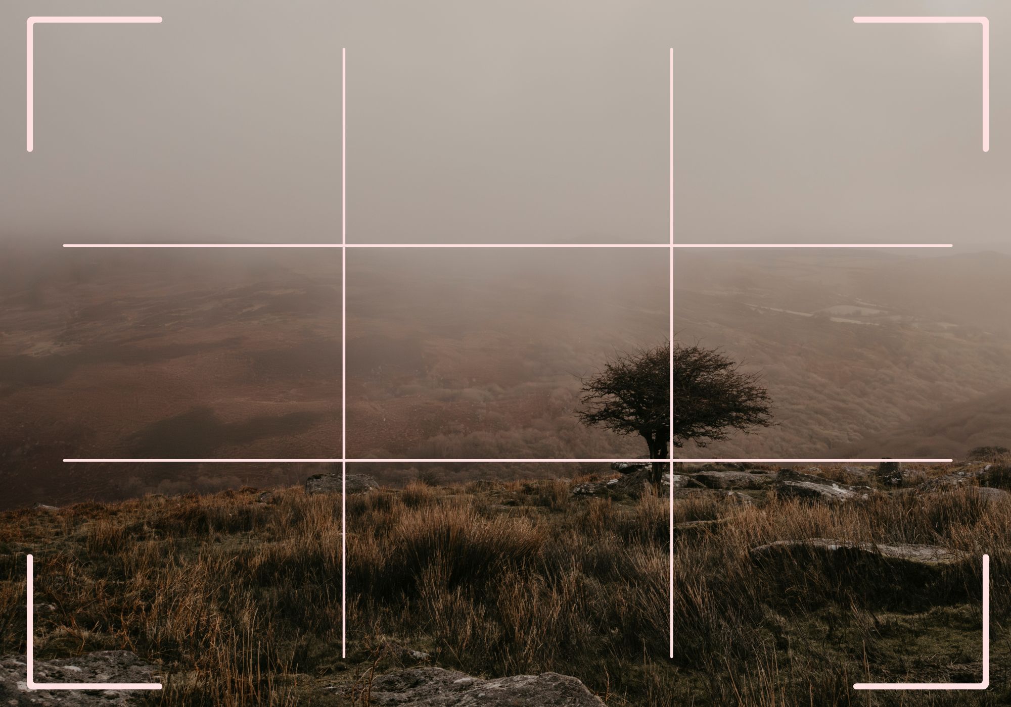 Rule of thirds - composition in photography.